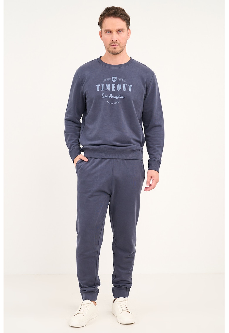 Pantaloni relaxed fit cu snur