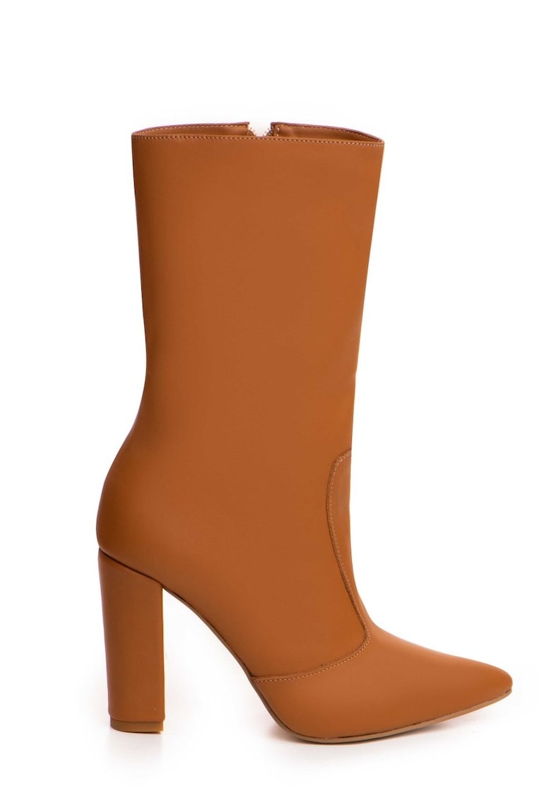 Cizme Teo piele naturala de culoare maro