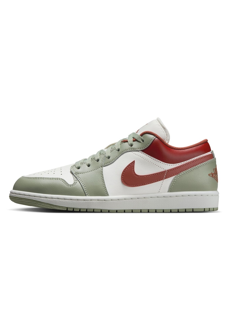 Pantofi sport Air Jordan 1 Low - alb - piele - Alb