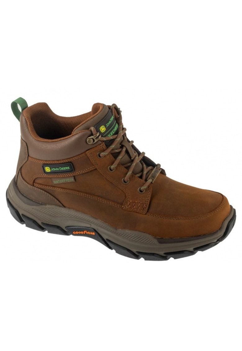 Pantofi sport barbati 256003-CDB - Maro - Piele nabuc -