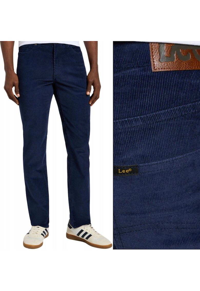 Pantaloni barbati Slim Fit Extreme Motion albastru inchis W40 L34