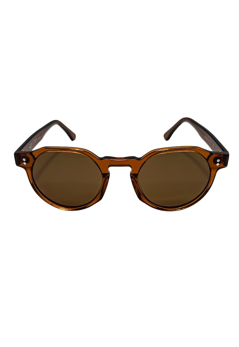 Ochelari de soare unisex – Anima - Chihlimbar/Rosu transparent