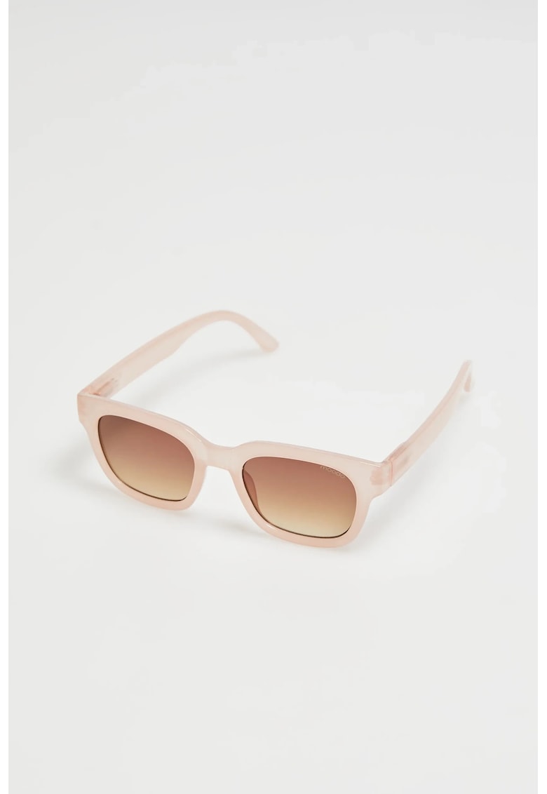 Ochelari de soare bej - rectangulari - filtru UV 400 -