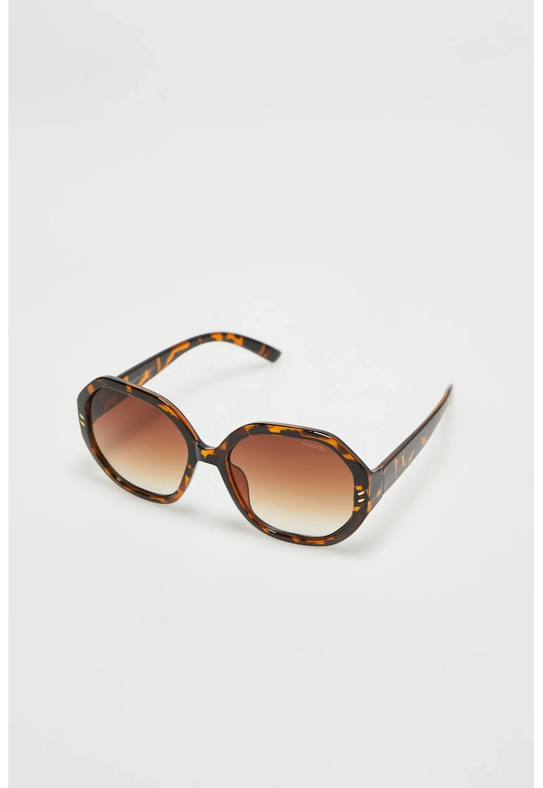 Ochelari de soare rame maronii - lentile rotunde - filtrul UV 400 -