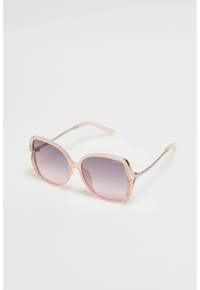 Ochelari de soare roz - lentile degrade - finisaj neted -