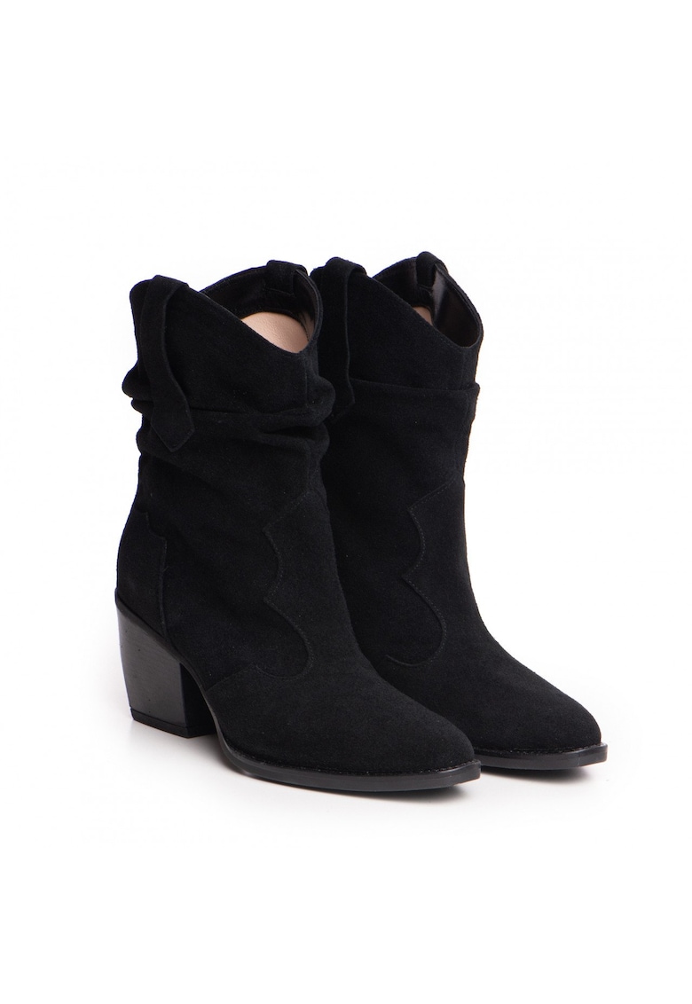 Ciocate Victoria Piele Intoarsa Negru