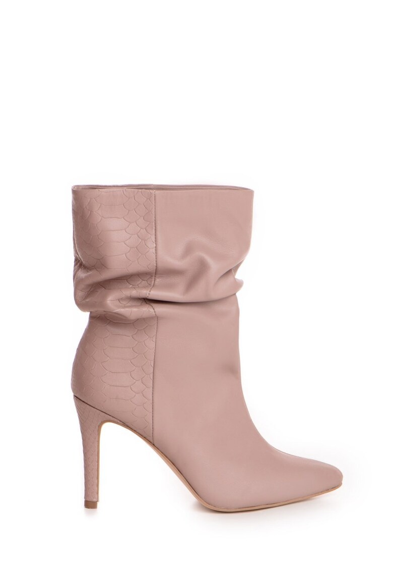 Cizme Fantasia piele naturala culoare pruna