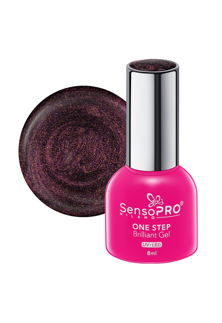 Oja Semipermanenta One Step Brilliant Gel 8ml - Mahogany Stars #84