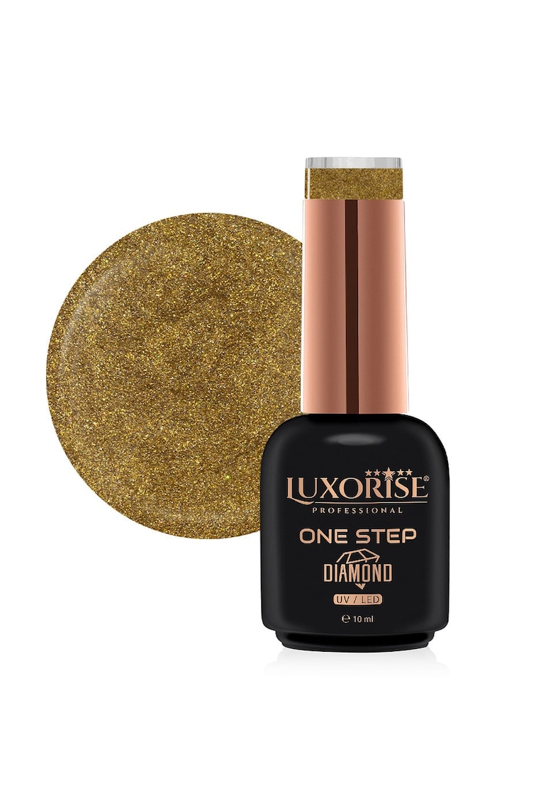 Oja Semipermanenta One Step Diamond Glamor In Gold 10ml -