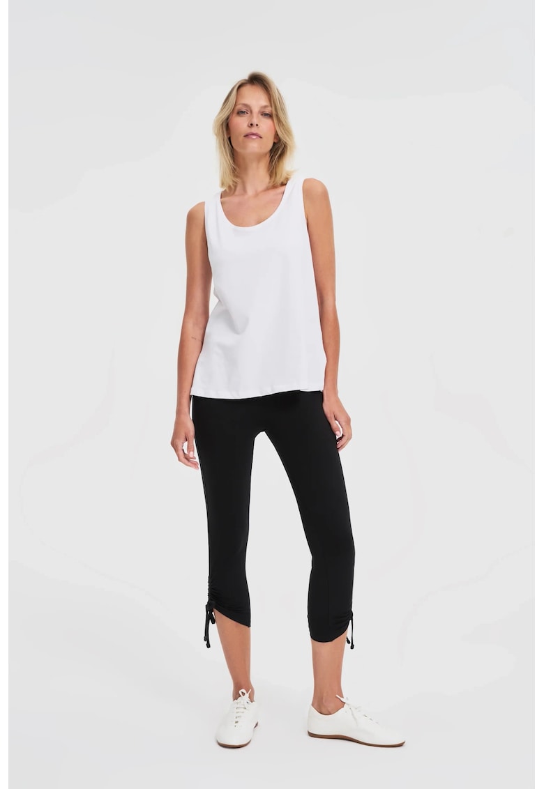 Leggings - bumbac - Negru