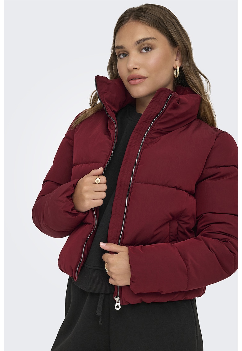 Geaca bufanta matlasata cu guler inalt Dolly