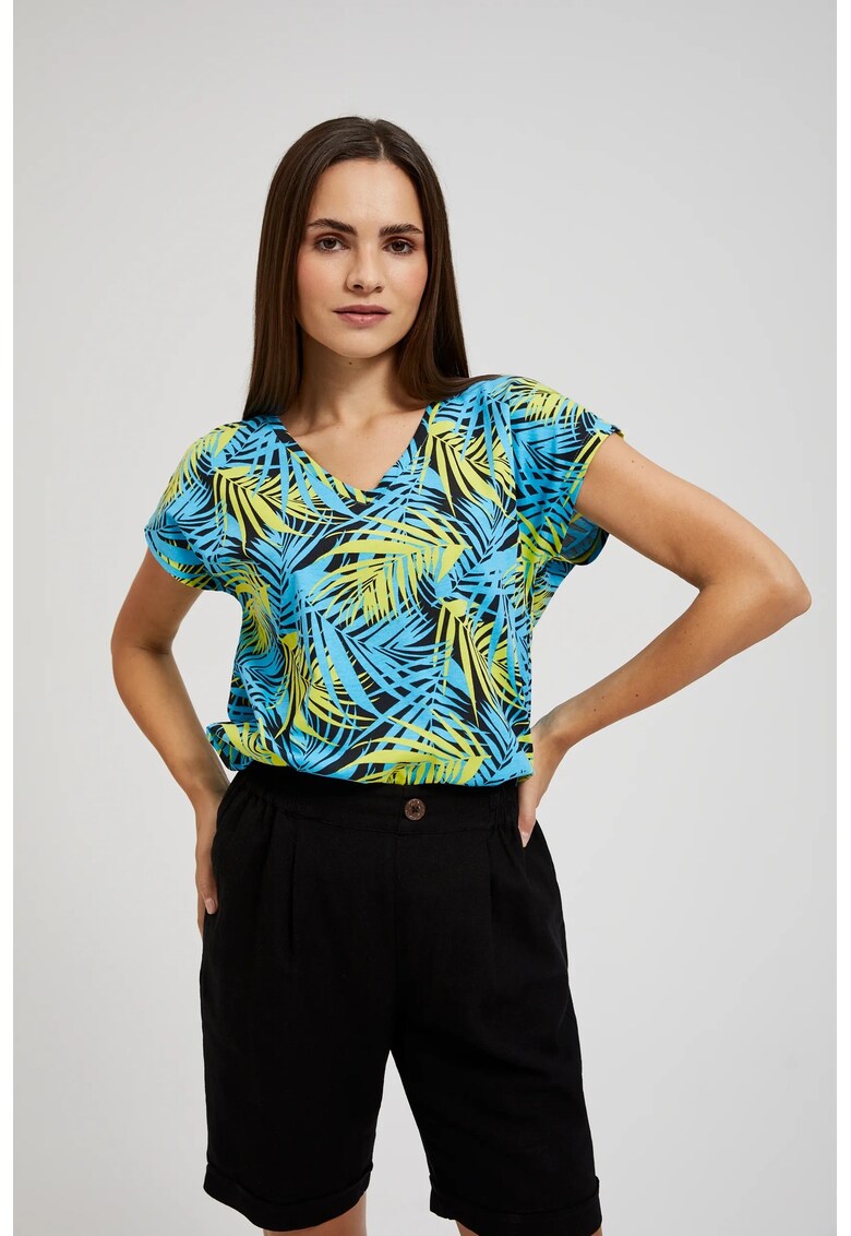 Bluza femei turcoaz - Turcoaz