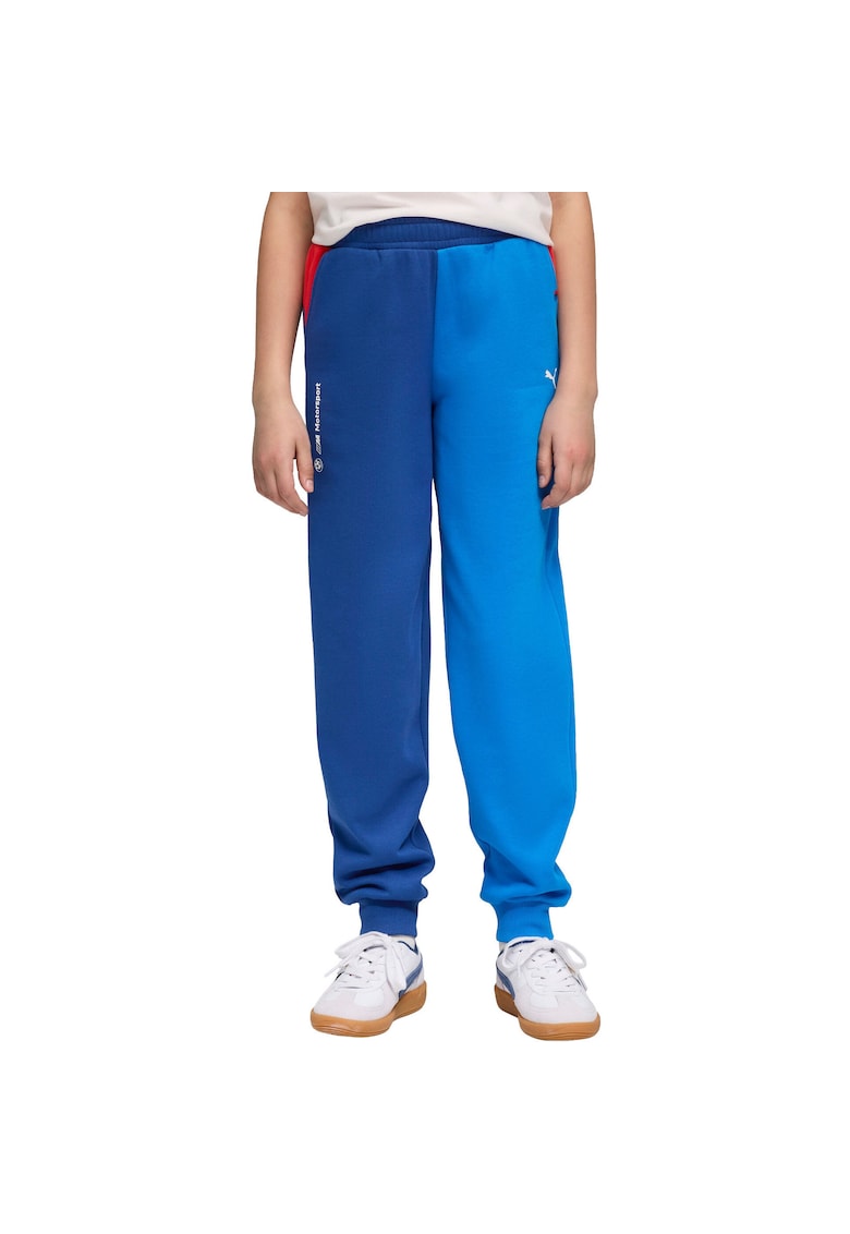 Pantaloni copii Bmw Mms Kids Ess Pants Fl Pro - Albastru