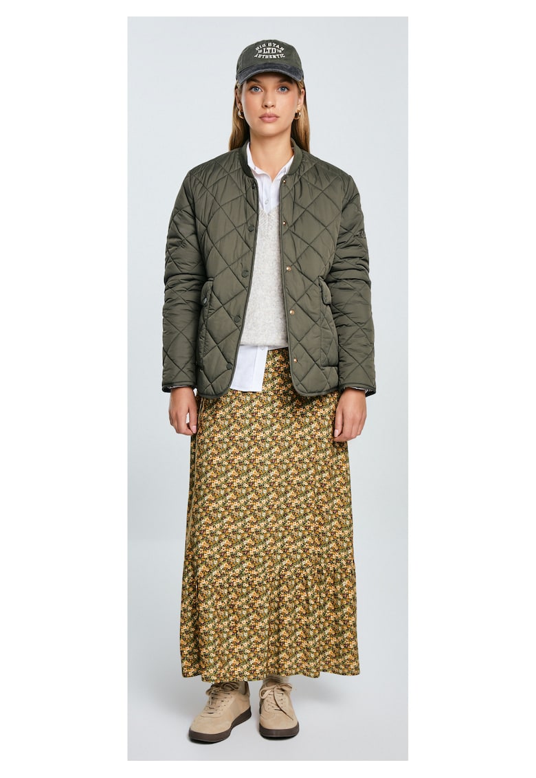 Fusta evazata cu imprimeu floral Inger Fusta evazata cu imprimeu floral Inger