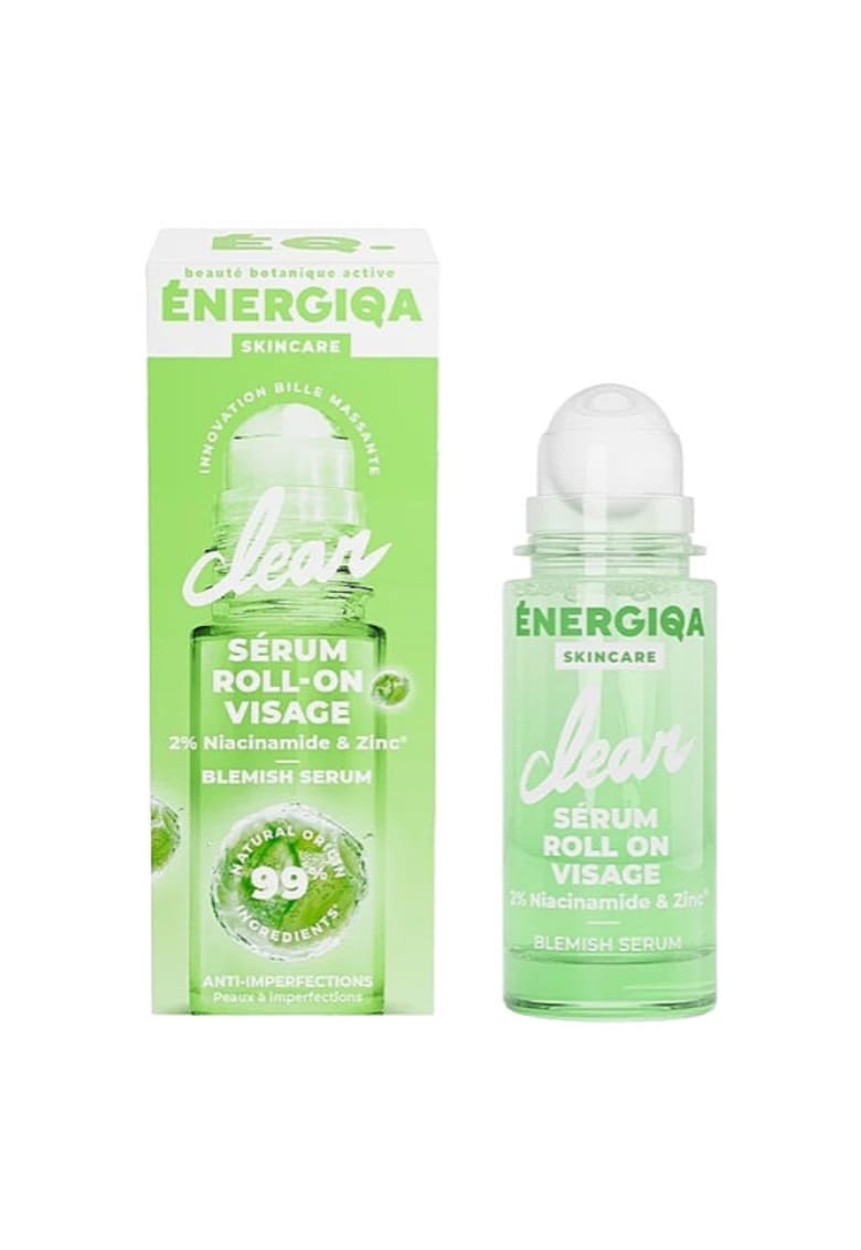Serum roll-on pentru ten cu imperfectiuni - cu Niacinamide si Extract de Alge - 30ML
