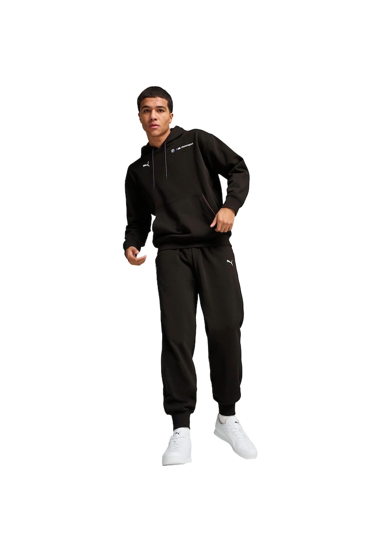 Pantaloni barbati Bmw Mms Ess Pants Fleece - Negru