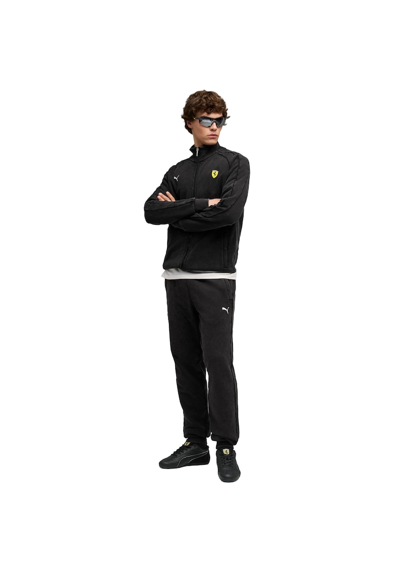 Pantaloni barbati Ferrari T7 Pants - Negru