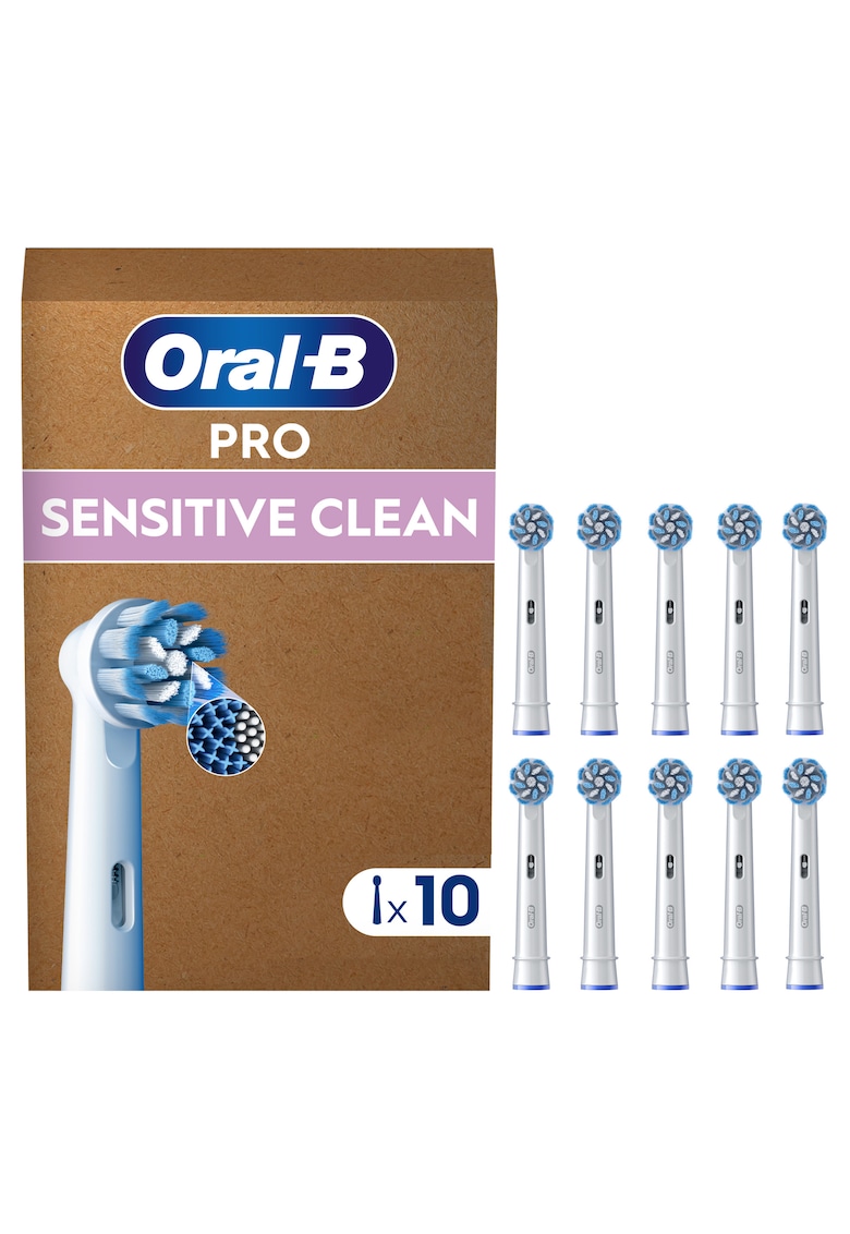 Rezerve periuta de dinti electrica Sensitive Clean Pro - 10 buc