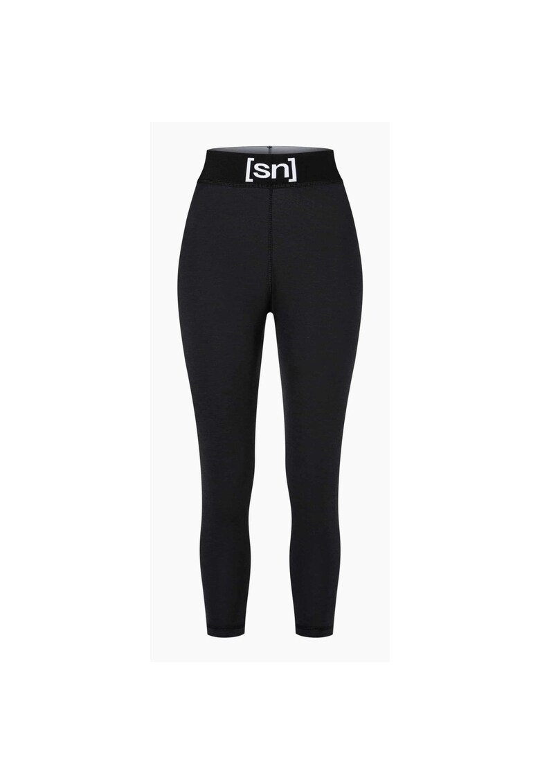 Pantaloni de corp din amestec de lana TUNDRA175 TIGHT 3/4 - pentru femei - culoarea negru