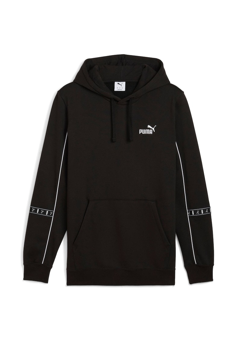 Hanorac barbati Ess Tape Layout Hoodie - Negru