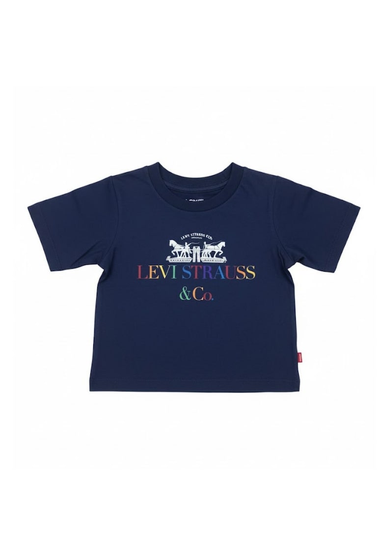 Tricou din bumbac cu logo -