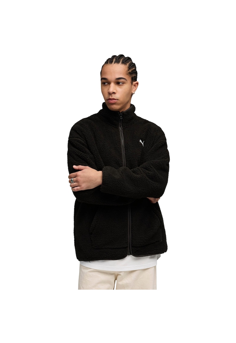 Jacheta barbati Ess Elevated Relaxed Winterized Full-zip - Negru