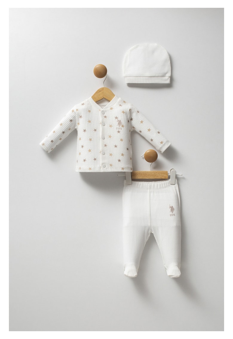 Set trei piese 49875 - Alb