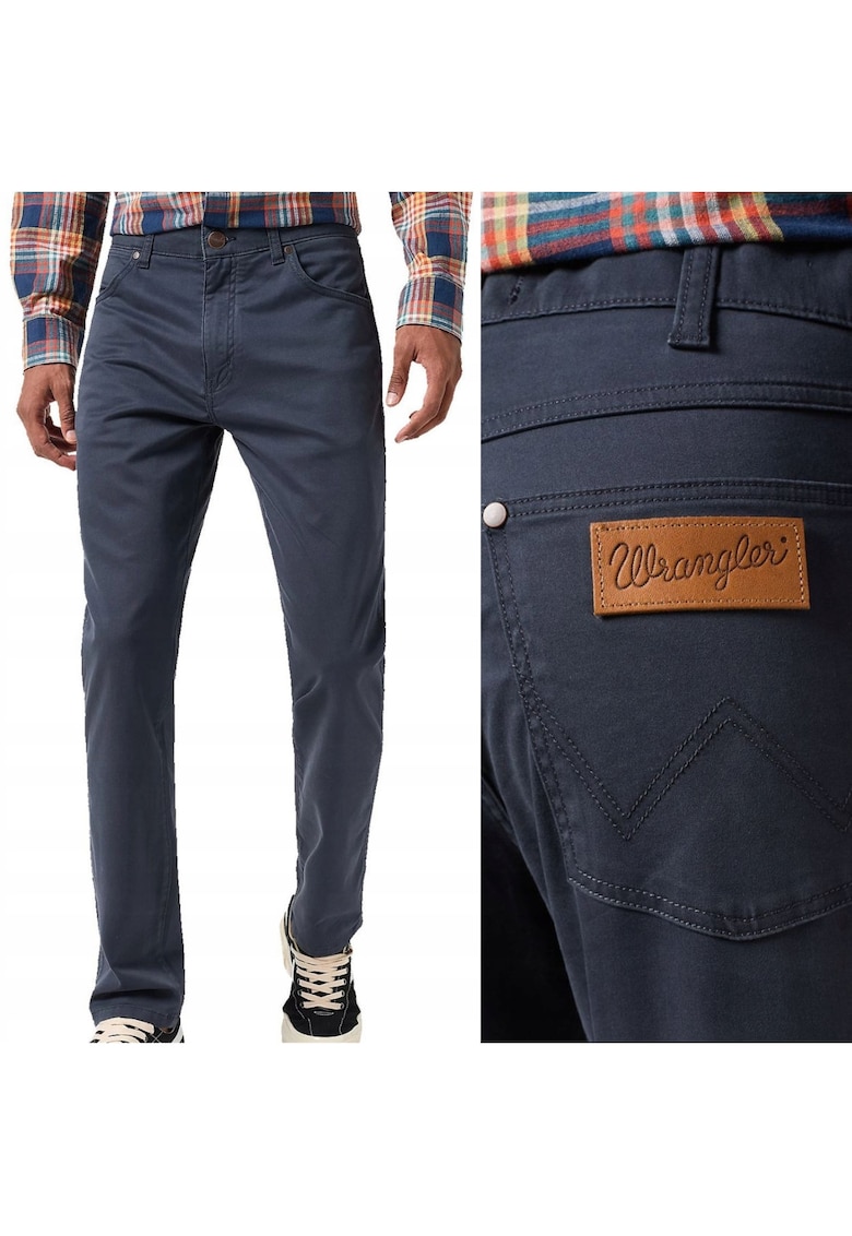 Pantaloni bărbați Larston bleumarin slim tapered