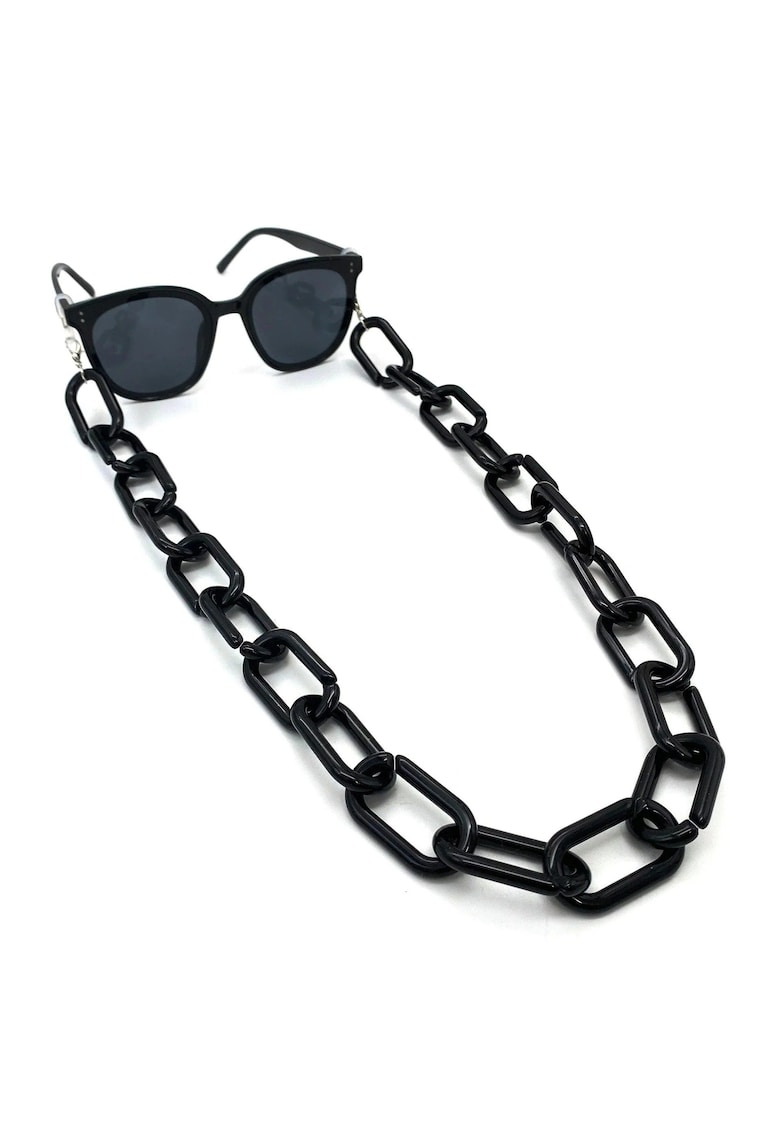 Lant de ochelari - negru - cu zale mari - Sydney C2