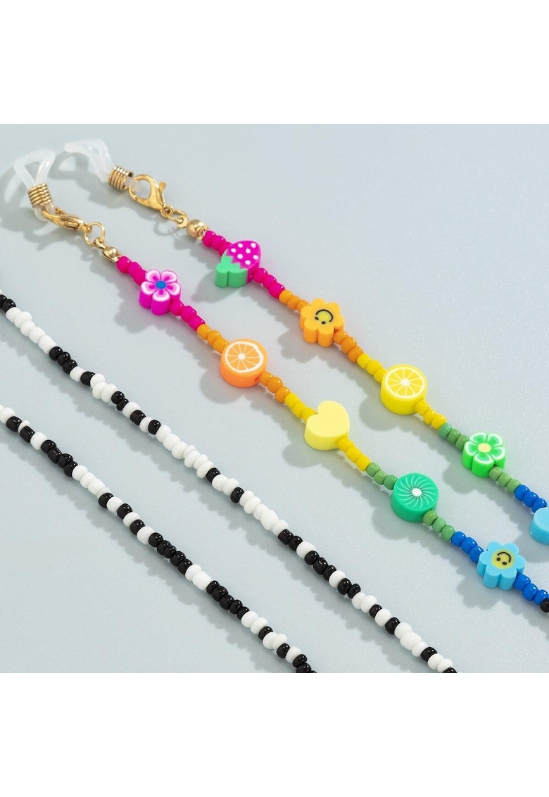 Lant de ochelari - cu margele colorate - Palina C2