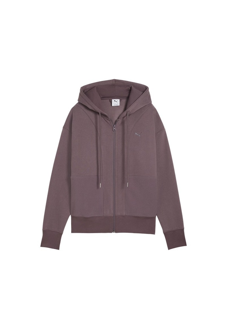 Bluza cu fermoar HER Relaxed Full-Zip Hoodie FL-633011-88