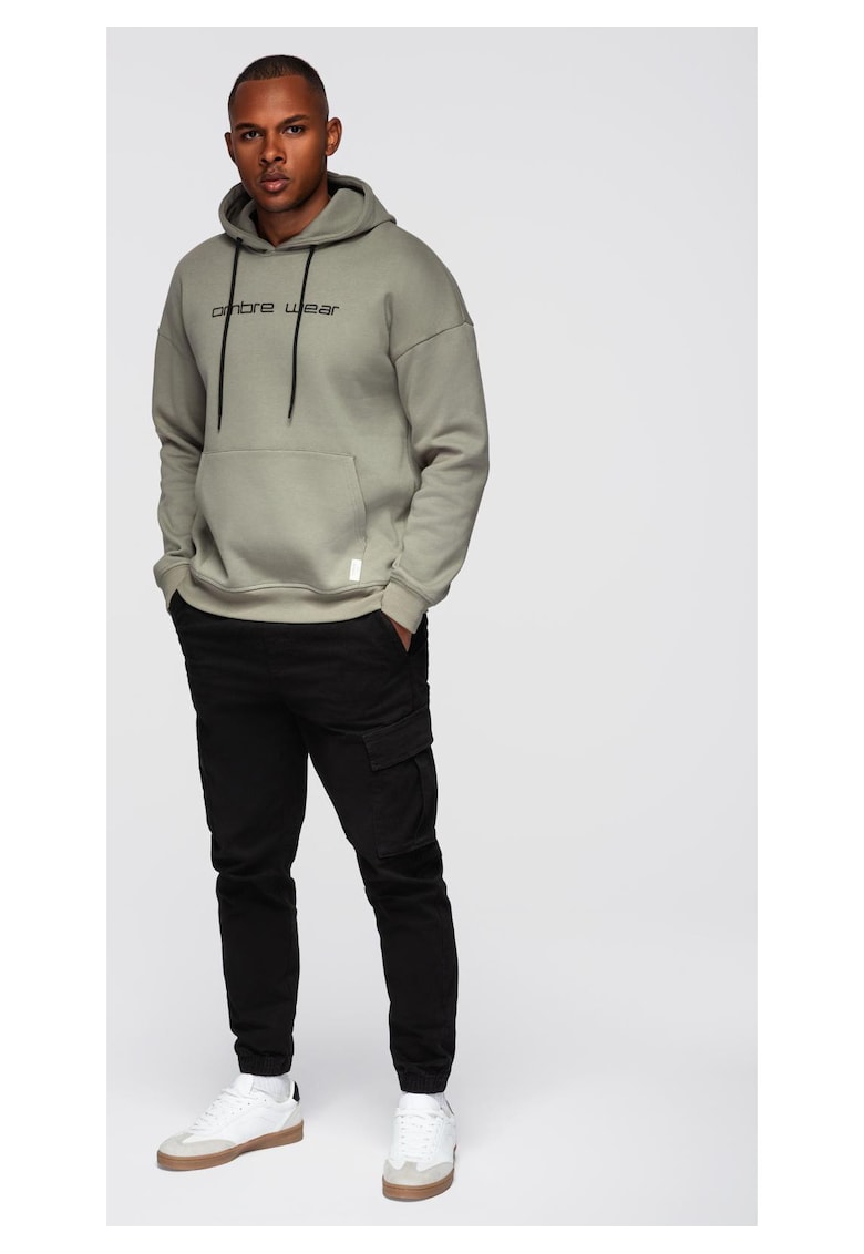 Hanorac cu gluga si broderie OM-SSNZ-0241