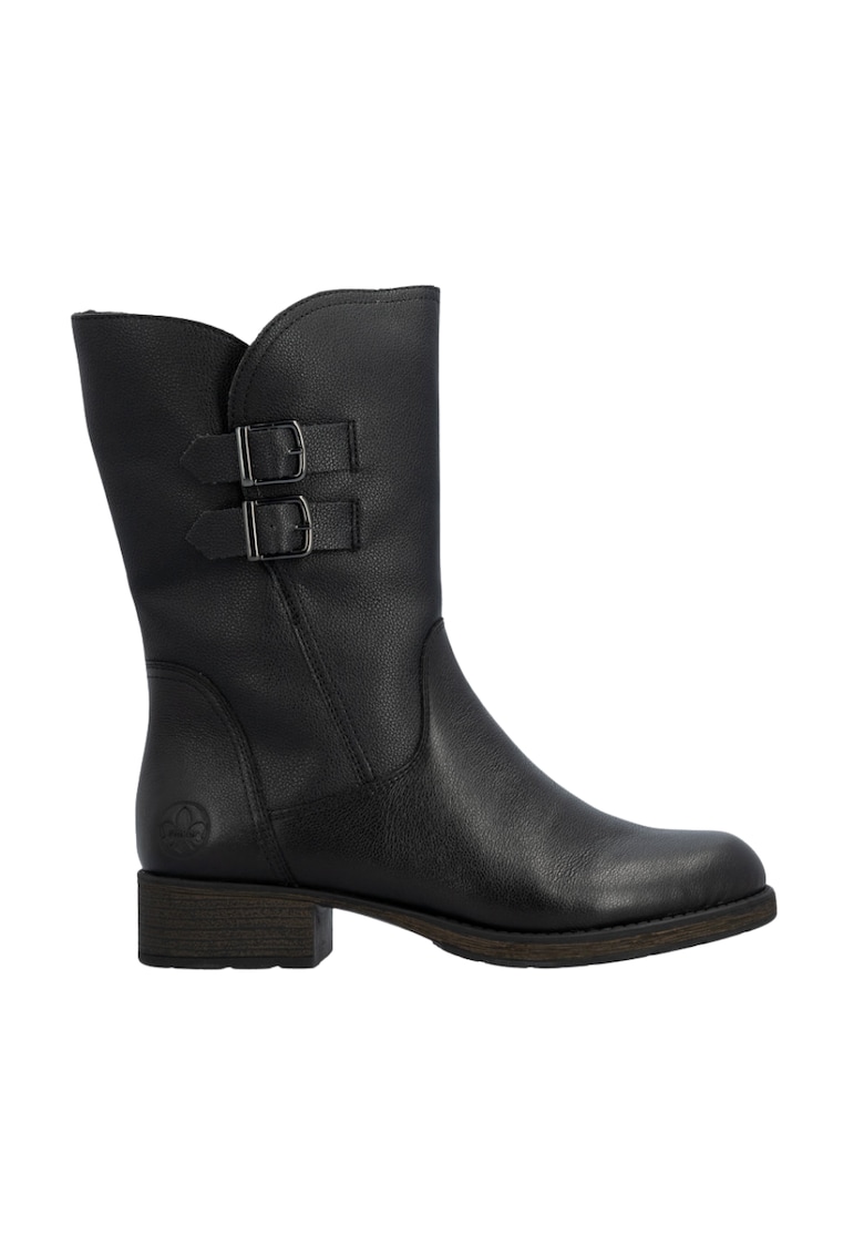 Ghete casual - dama - Z9571-00 negru - piele naturala - Negru