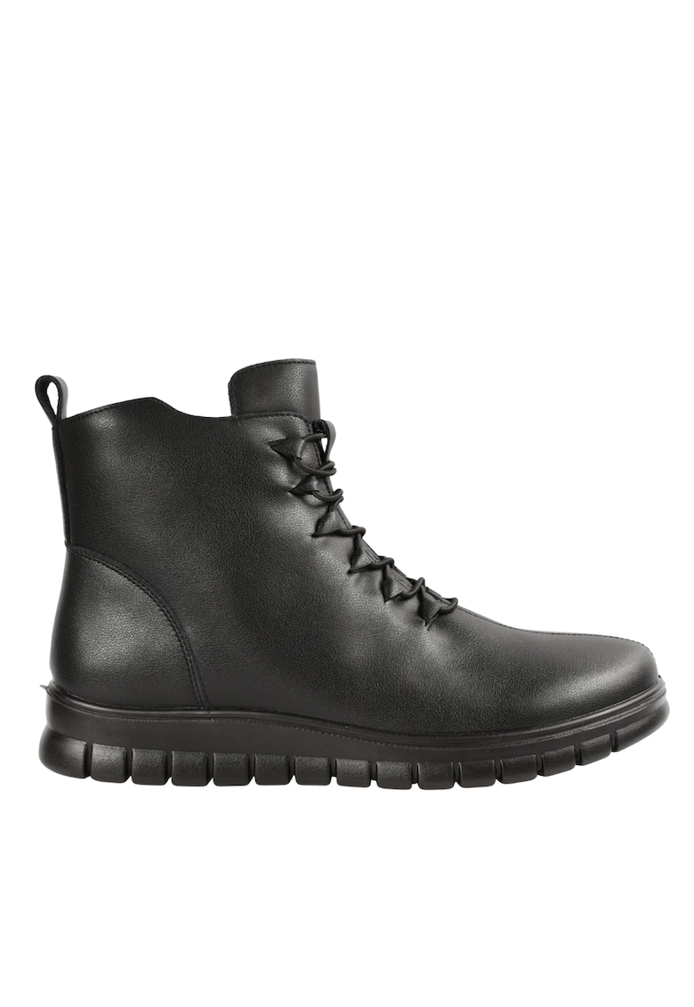 Ghete elegante - dama - M570011D negru - piele naturala