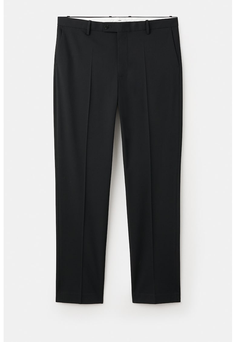 Pantaloni eleganti regular fit - Negru