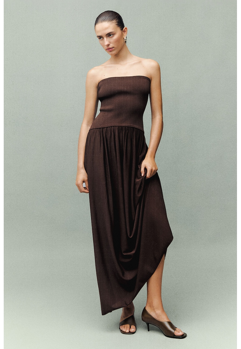 Rochie lunga uni - Maro inchis