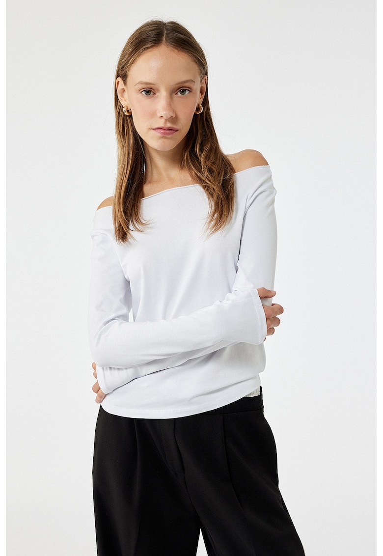 Set de bluze slim fit - 2 piese - Alb/Negru