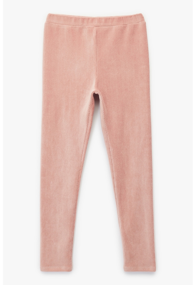 Colanti cu talie elastica - Roz somon