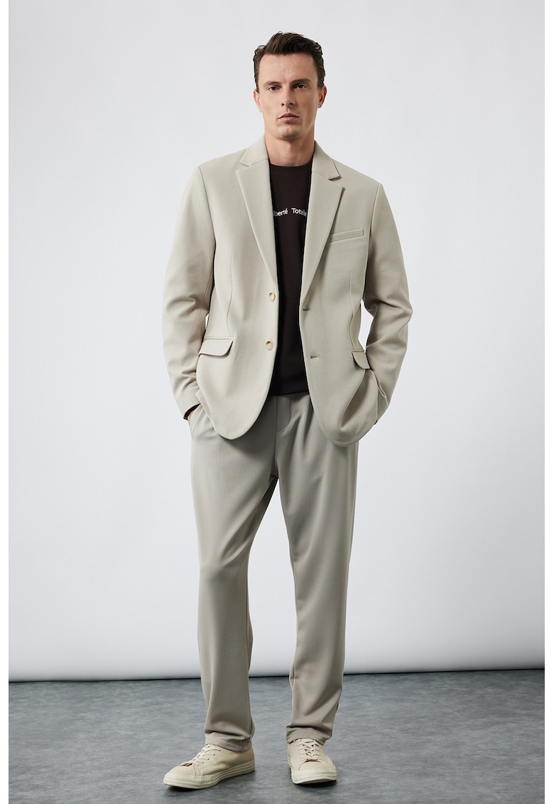 Pantaloni de trening relaxed fit - Bej