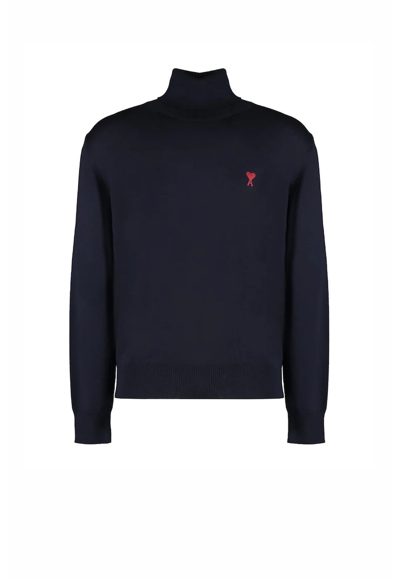 Hanorac barbati - Ami De Coeur Turtleneck - Albastru inchis