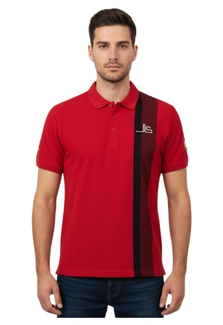 Jean-Louis Scherrer Tricou polo regular fit cu imprimeu -