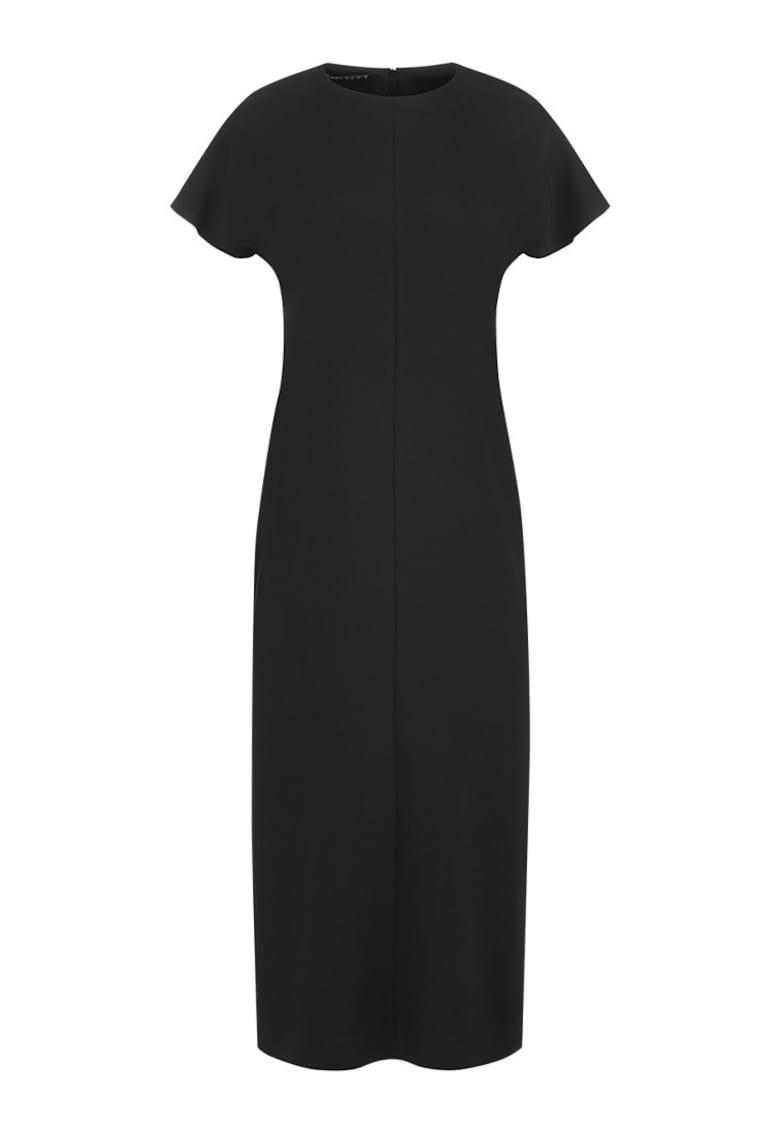 Rochie midi cu maneca scurta