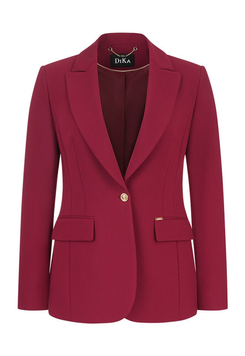 Sacou cu buzunare cu clapa