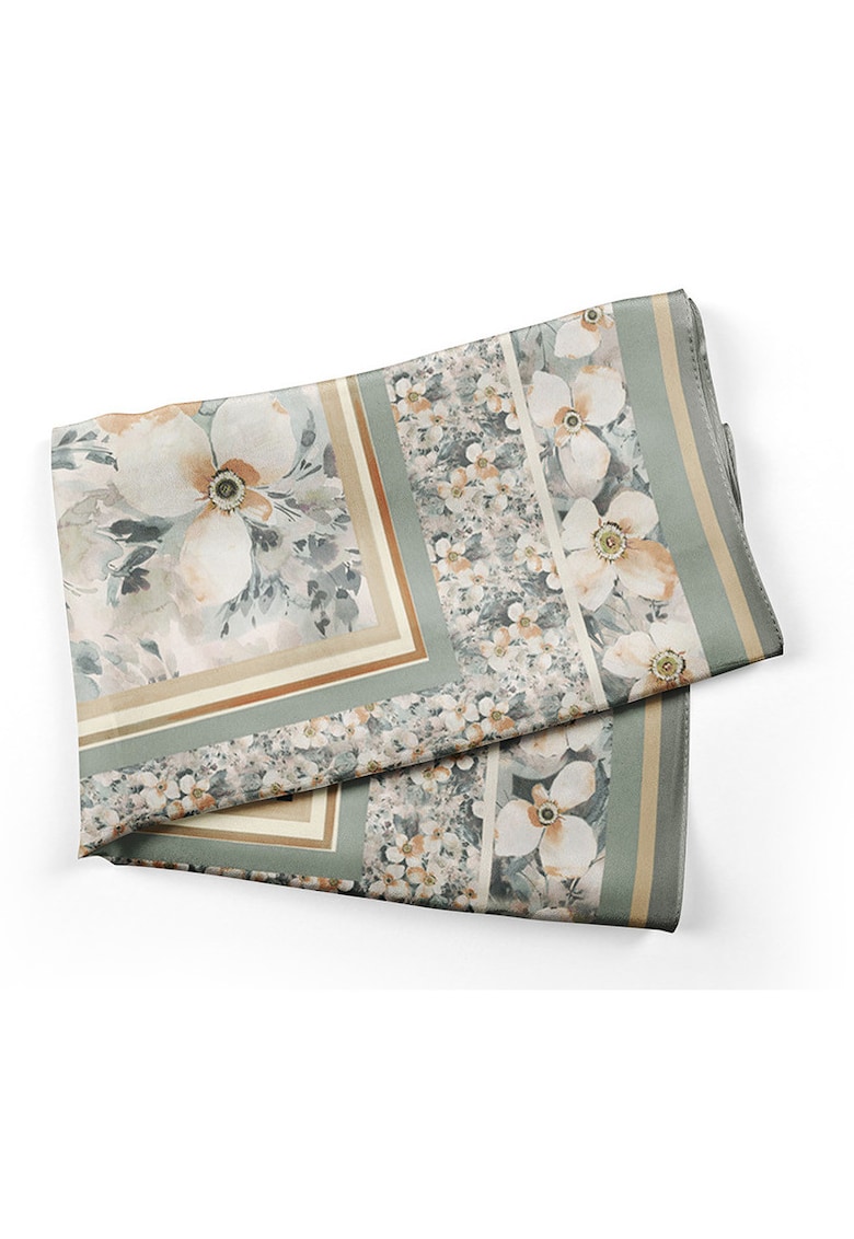 Esarfa cu imprimeu floral