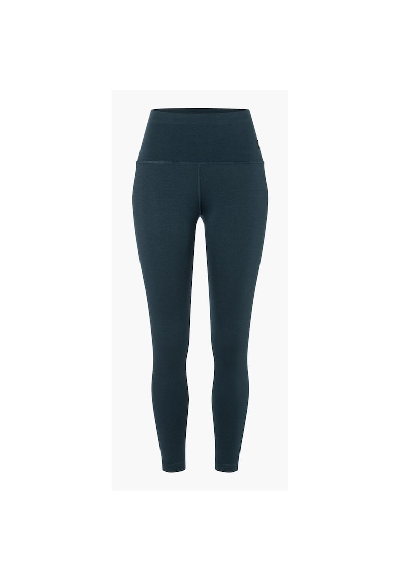 Pantaloni de corp din amestec de lana SUPER TIGHTS - pentru femei - culoarea albastru
