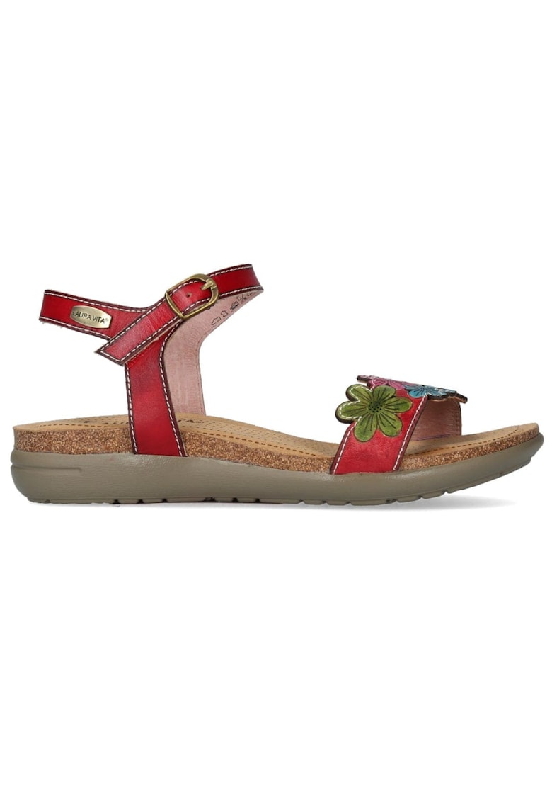 Sandale din piele cu catarama Liloo -