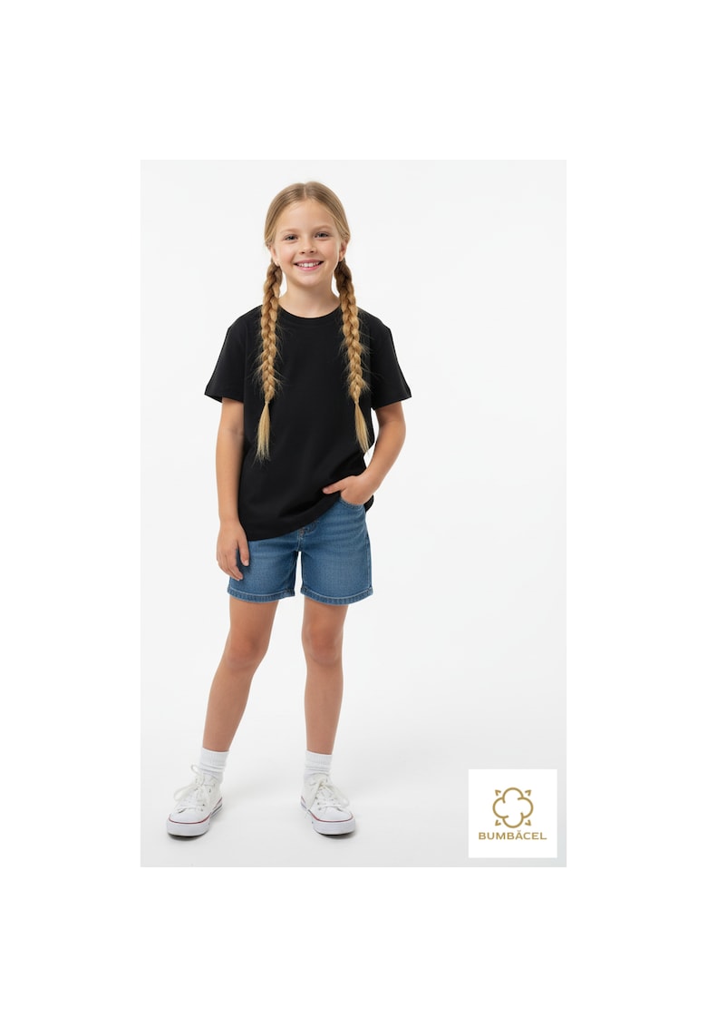 Tricou uniton din bumbac pentru fete - 4-5