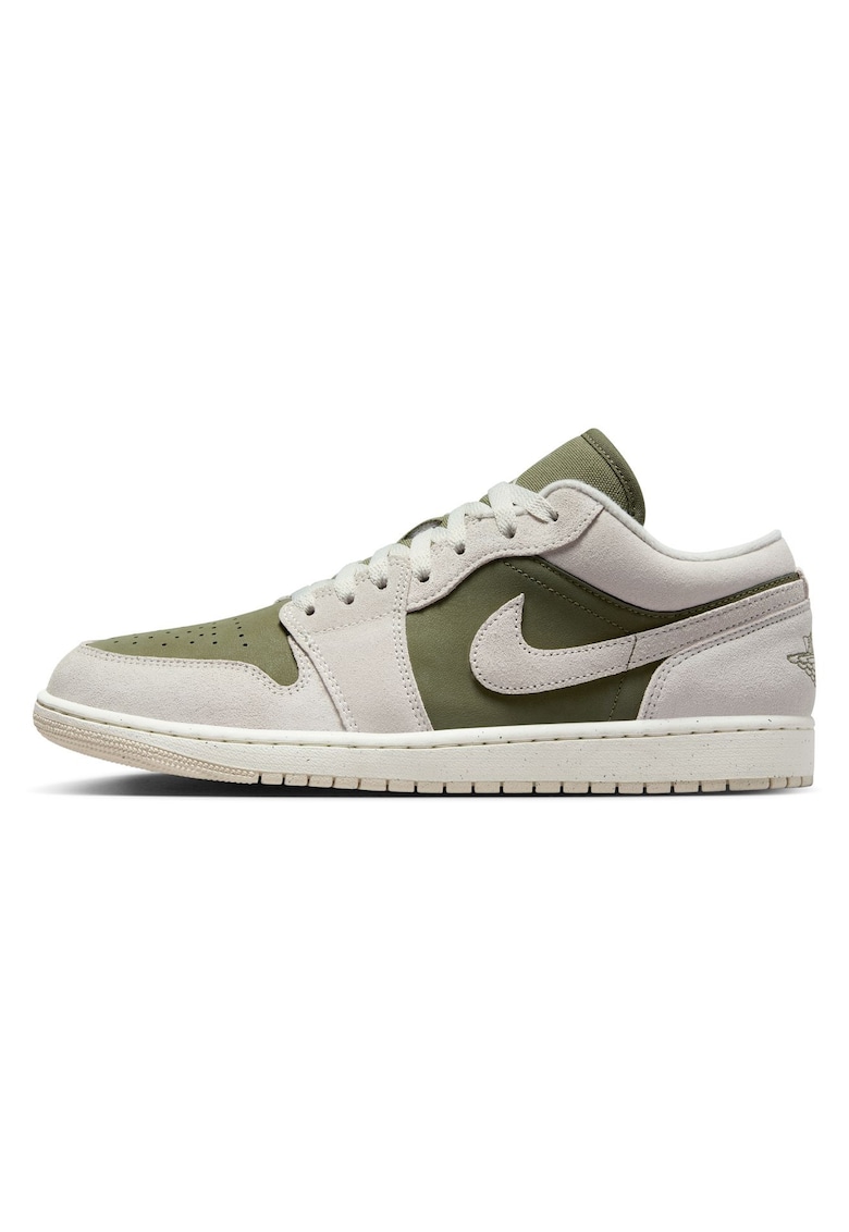 Pantofi sport Air Jordan 1 Low - alb - piele - Bej