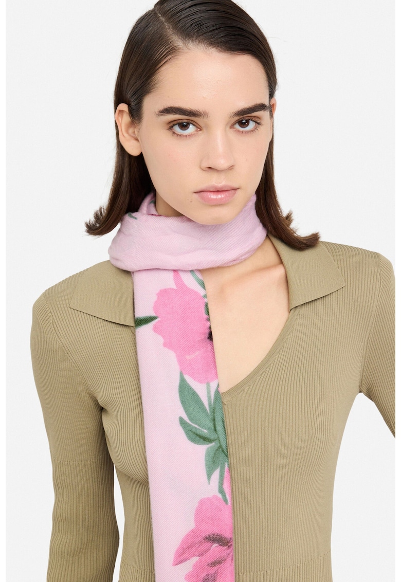 Esarfa cu model floral