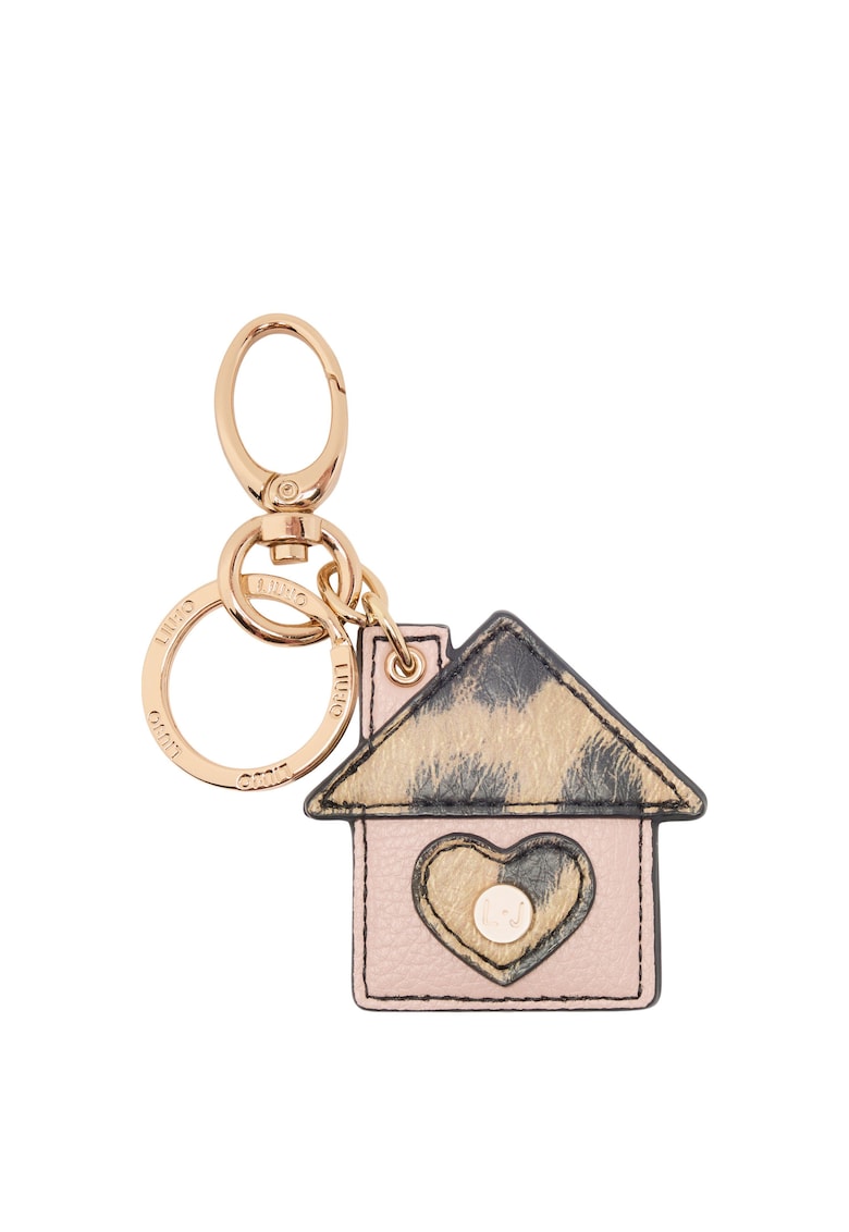 Breloc in forma de casa - Maro deschis